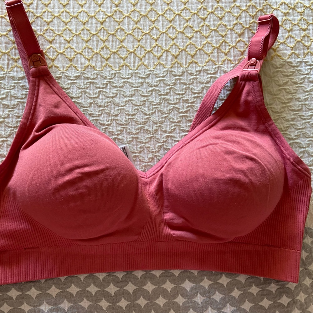 Red Bravado Nursing Bra - Medium